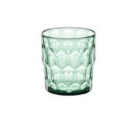 Guzzini - Vanity, bicchiere basso, decordo 3, in Bio-based SAN e Bio-based SMMA - ARIA (Verde Matcha)