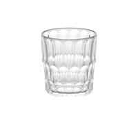 Guzzini - Vanity, bicchiere basso, decoro 2, in Bio-based SAN e Bio-based SMMA - ARIA (Trasparente)