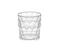 Guzzini - Vanity, bicchiere basso, decoro 3, in Bio-based SAN e Bio-based SMMA - ARIA (Trasparente)