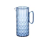 Guzzini - Vanity, Caraffa con coperchio, blu denim, in Bio-based SAN e Bio-based SMMA - ACQUA