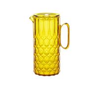 Guzzini - Vanity, Caraffa con coperchio in Bio-based SAN e Bio-based SMMA - TERRA (Giallo Zafferano)