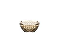 Guzzini - Vanity, contenitore 16 cm, fumo, in Bio-based SAN e Bio-based SMMA - TERRA