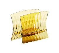 GUZZINI Portatovaglioli Vanity Bio-Based 15,2 x 7,6 Cm Giallo Zafferano