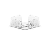 Guzzini Portatovaglioli Orizzontale Vanity – Acrilico riciclabile 20x20xh7 cm con asta Trasparente