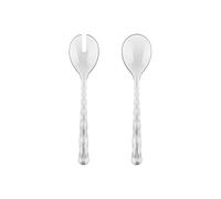 Guzzini - Vanity, Posate Insalata, in Bio-Based San e Bio-Based SMMA - Aria (Trasparente)