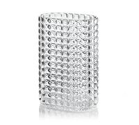 Guzzini Vaso Tiffany, Trasparente, 20 x 11.5 x h29 cm | Vaso fiori elegante e versatile, con trasparenza cristallina e design raffinato, ideale come centrotavola.