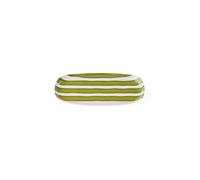 GUZZINI Vassoio M Riviera Melamina 35 x 19 Cm Bianco Verde
