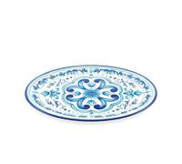 GUZZINI Vassoio Ovale Grande Decoro Blues Melamina Table Decor