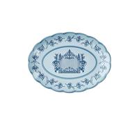 guzzini Josephine - Piatto da Portata Ovale Piccolo - Dusty Light Blue