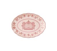 guzzini Josephine - Piatto da Portata Ovale Piccolo - Dusty Pink