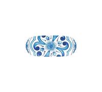 Vassoio Rettangolare Piccolo Linea Table Decor BLUES Dimensione 39x16,5xh 2,5 cm con decoro studiato x la lavastoviglie colore blu multicolor blu