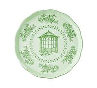 GUZZINI Vassoio Tondo Grande Melamina Josephine D 37 Cm Table Decor Verde Polvere