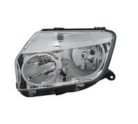GV-ZONE Faro Sinistro Lato Conducente Faro Anteriore Proiettore Luce Anteriore Lampada Auto Compatibile con Dacia Duster 2010 2011 2012 2013 VP2004L