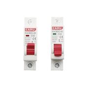 GVBAEPIEO 1pc DC 1000V 1P Mini Interruttore Solare di Protezione da sovraccarico 6A 10A 16A 20A 25A 32A 40A 50A 63A MCB for fotovoltaico(63A)