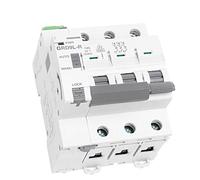 GVBAEPIEO Interruttore Automatico su Guida DIN Richiusore del Circuito Mini Interruttore GRD9L-R Gym9 3p MCB 6KA Intelligent Security(Grd9l-r-ac220v,GYM9-3P-MCB-16A)