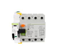 GVBAEPIEO Richiusura Automatica Interruttore differenziale 4P Tipo B MT53RAi con Contatto a Secco MT53RAi-AC220V(4P-Type B-30mA-40A)