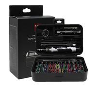 Gvblkq 132 in 1 Screwdriver Kit, Magnetic Precision Tools, Hardware Tool Set, Mobile Phone Repair Kit, Repair Tools, Computer Tool Set for Phones, Glasses, Computers, Household Appliances, Toys