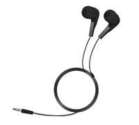 Gvblkq Auricolari per bambini, per forniture scolastiche, presa cablata da 3,5 mm, confortevoli con connettori nelle cuffie, adatti ai bambini e cavi intrecciati, audio per studenti e studenti