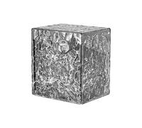 Gvblkq Cotton Swab Holder - Wall Mounted Vanity Case, Angled Clear Dispenser with Dustproof Cover, Space Saving Cosmetic Organizer Bin, Ideal for Bathroom Bedroom Shower Room Rental House