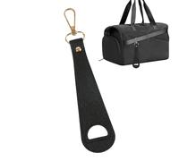 Gvblkq Eco-Friendly, and Stylish Hat Holder Travel, Hat Holder Purse, PU Leather Portable Backpack Hanger, Traveling Accessories for Vacation, Beach, Luggage, 6.69 x 1.57in