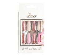 Gvblkq French Press On Nails, Extra Long Ballet Nails, False Nails For Wedding, Acrylic Glue-On Nails, Reusable Press-On Nails, Long Artificial Nails, Glue Gel Press Nails, Manicure Nails,