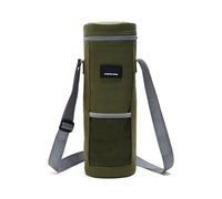 Gvblkq Insulated Wine Travel Tote, Wine Bottle Travel Protection Bag, Foldable Insulated Wine Tote, Portable Wine Tote Carrier For Camping, Travel, Picnic, Beach, 32x12cm/12.6x4.72 Inch