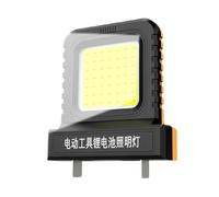 Gvblkq LED Work Light, 21V Cordless Power Tool Battery Operated Work Lamp with High Brightness Illumination, Adjustable Angle Plug-In Light for Mechanic Shop, Garage, Jobsite, Home Repair Use