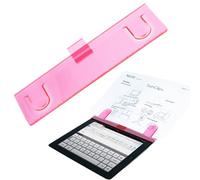 Gvblkq Monitor Document Paper Holder, Desktop Clips for Sticky Note And Memo, ABS Computer Desk Organizers with Clips for Documents, A4 Paper, Business Cards, And Notes, 9.41x2.76x0.59 Inches