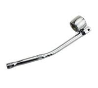 Gvblkq O2 Sensor Wrench, Offset Oxygen Sensor Tool, 6-Point Removal Tool, Flexible O2 Sensor Socket, Oxygen Sensor Socket, Car Repair Tools, Vehicle Maintenance Wrench, O2 Sensor Tool