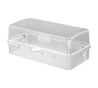 Gvblkq Outdoor Electrical Boxes,Snow-Proof Socket Storage Boxes for Outdoor - Multifunctional Rain-Proof Weather Proof Plug Box with Lock for Holiday Garden String Lights