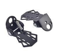 Gvblkq Poggiapiedi per bici, picchetti per bicicletta | Pedane per bici elettrica antiscivolo da 2 pezzi,Stabile con resistenza agli urti Migliora la tua guida per biciclette pieghevoli, minimoto,