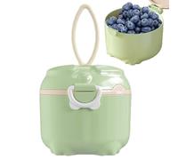 Gvblkq Portable Milk Powder Box, Milk Powder Dispenser, Baby Milk Powder Container, Travel Milk Powder Box, Sealed Milk Powder Jar, Formula Dispenser For Travel, Supplement Powder Container, Baby Food