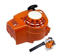 Gvblkq Recoil Pull Starter, Handheld Replacement Part for Lawn Mower, ABS Durable Engine Starter for Pressure Washer, Easy Install, Compatible with Multiple Engines, 8.66x7.48 Inches