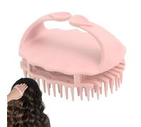 Gvblkq Spazzola per shampoo per capelli, spazzola per shampoo per cuoio capelluto, morbida spazzola per cuoio capelluto con manico per massaggio alla testa, spazzola per cuoio capelluto per la maggior