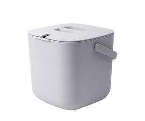 Gvblkq Tea Dregs Bucket, Tea Sorting Trash Can, Portable Tea Waste Holder, Tea Bucket Trash Bin, Loose Tea Storage Container, Tea Waste Management, Odor-Control Tea Bucket, Kitchen Trash Holder