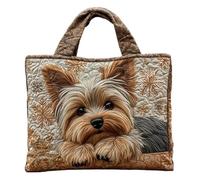 Gvblkq Tote Bag - Cute Animals Pouch, Large Capacity Purse, Lightweight Shoulder Pack, Daily Storage Organization Function, Travel Fashion Category, Fabric Canvas Piece For Women Office Work Desktop