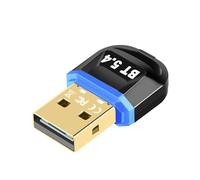 Gvblkq Wireless Adapter, Usb Wireless Transmitter, Stereo Clear Sound Audio Transmission, Low Latency for Keyboards, Earphones, and Fast Connection, 65.62 Feet