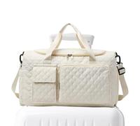 Gvblkq Women's Sports Tote Bag - Overnight Bag With Widened Shoulder Strap | Luggage Accessories, Large Capacity Duffels With Wet And Dry Separation For Towels, Clothes