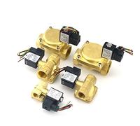 GVEXLUOQ Elettrovalvola in Ottone for Acqua normalmente Chiusa Serie 0927 DN15 DN20 DN25 DN32 DN40 220 V/12 V 16 Bar 1 pz.(Dc12v,0927300 DN20)
