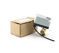 GVEXLUOQ Valvola a Sfera motorizzata a 2 Vie in Ottone DN15 DN20 DN25 220V/12V 1/2" 3/4" 1" Elettrovalvola a Tre Fili a Due Controlli con Comando Manuale(Dc12v-24v-3 Wire - 2 Point,45659)