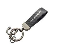 GVFKMNX Auto Fibra di Carbonio Portachiavi,per Ford Fusion Portachiavi Logo Resistente Portachiavi Portachiavi Personalizzato Accessori