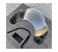 GVGFKPKZAY Parabrezza Per Moto Vespa Sprint 125/150 Primavera 125/150 2016-2024, Visiera Deflettore Aria. Visiera Schermo Cupolino Paravento(PrimaveraC)