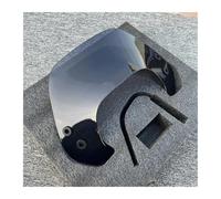 GVGFKPKZAY Parabrezza Per Moto Vespa Sprint 125/150 Primavera 125/150 2016-2024, Visiera Deflettore Aria. Visiera Schermo Cupolino Paravento(Black Sprint)