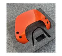 GVGFKPKZAY Parabrezza Per Moto Vespa Sprint 125/150 Primavera 125/150 2016-2024, Visiera Deflettore Aria. Visiera Schermo Cupolino Paravento(Orange Sprint)