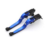 GVGFKPKZAY Per CFMOTO 800NK 2023 Leve Freno E Frizione Per Moto Regolabili Estensibili E Pieghevoli Leve Freno Frizione Moto(Blu)