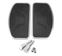 GVGFKPKZAY Per Shadow Y&AMAHA Dragstar Kawasaki Vulcan per Harley Sportster XL883 1200 Pedane Anteriori E Posteriori per Moto Pedane Passeggero Posteriore(Parte Posteriore)