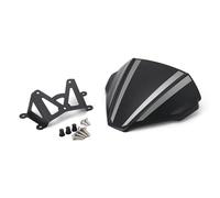 GVGFKPKZAY Per Y&AMAHA MT09 MT-09 SP 2021-2025 Accessori per Moto Parabrezza Parabrezza Sportivo Visiera Parabrezza Visiera Schermo Cupolino Paravento(Black Grey)