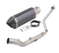 GVGFKPKZAY Per Zontes GK350 GK350R GK 350 X S T Tubo Di Collegamento Anteriore Per Scarico Moto collegamento intermedio Moto(Type J)