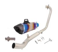 GVGFKPKZAY Per Zontes ZT125 U1 G1 Z1 Z2 2021-2025 Tubo Di Collegamento Anteriore Per Scarico Moto collegamento intermedio Moto(J)