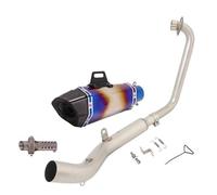 GVGFKPKZAY Per Zontes ZT125 U1 G1 Z1 Z2 2021-2025 Tubo Di Collegamento Anteriore Per Scarico Moto collegamento intermedio Moto(K)